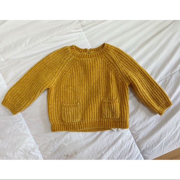 Zara Baby Chenille Pullover Sweater 